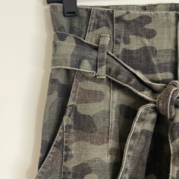 ZARA “The Joy Paperbag” Camouflage Pants - Picture 10 of 15